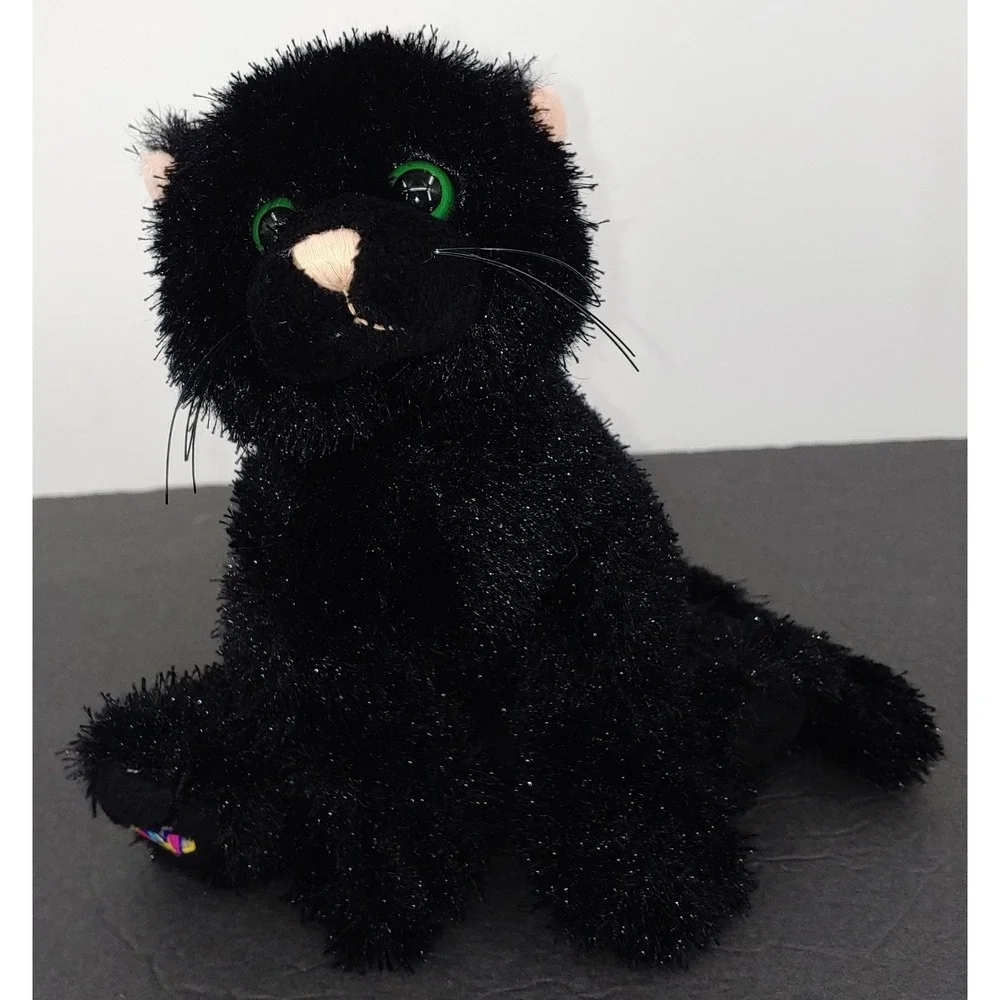 Lot Of 2 Webkinz Cats Siamese Cat And Black Cat 7